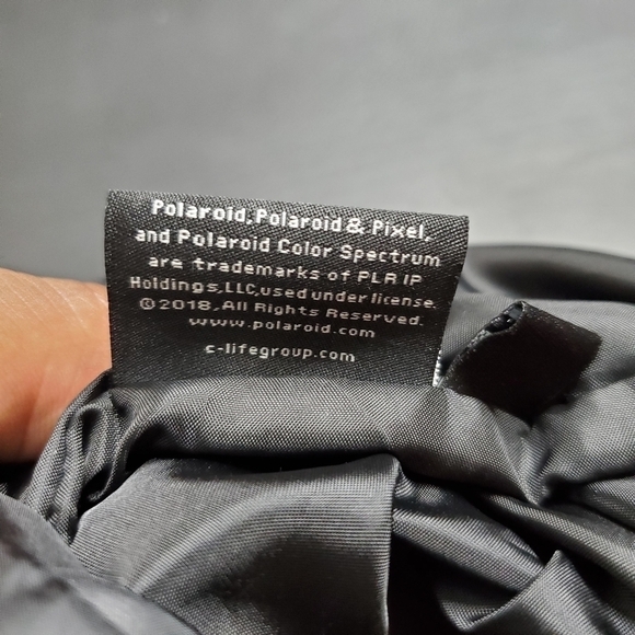 Polaroid Men's Hooded Zip-up Windbreaker Jacket Size Small - Picture 4 of 9